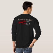 Atlantische kust Lobster anchor Canada shirt (Achterkant volledig)