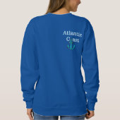 Atlantische kust Nova Scotia anchor Canada love T- Trui (Achterkant)