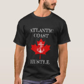 Atlantische kust van Hustle Canada Lighthoudingsro T-shirt (Voorkant)