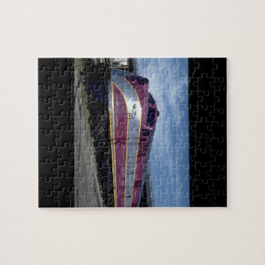 Atlantische kustlijn EMD E-6A_Trains Legpuzzel (Horizontaal)