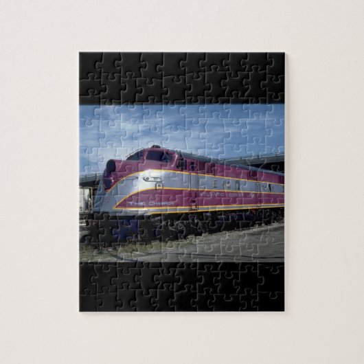 Atlantische kustlijn EMD E-6A_Trains Legpuzzel (Verticaal)