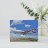 Atlantische landing met de maagd in Tobago Briefkaart (Staand voorkant)