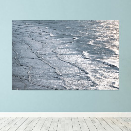 Atlantische Majesteit: Cabo San Pablo Beach Canvas Afdruk (Insitu (Houten vloer))