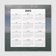 Atlantische Oceaan 2023 Magnetische Kalender