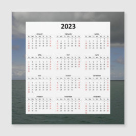 Atlantische Oceaan 2023 Magnetische Kalender