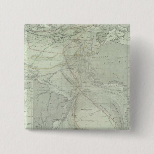 Atlantische Oceaan 2 Vierkante Button 5,1 Cm