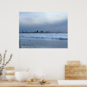 Atlantische Oceaan Bevroren Poster (Keuken)