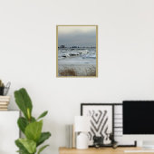 Atlantische Oceaan Bevroren Poster (Thuiskantoor)