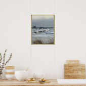 Atlantische Oceaan Bevroren Poster (Keuken)