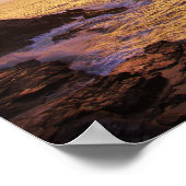 Atlantische Oceaan bij zonsopgang, uitzicht uit Po Poster (Hoek)