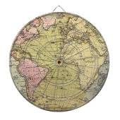 Atlantische Oceaan. Dartbord (Voorkant)