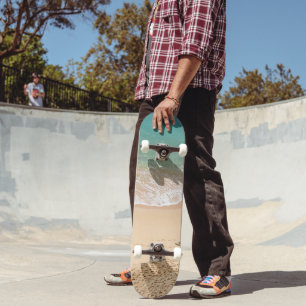 Atlantische Oceaan gelukzaligheid #3 #wall #art Persoonlijk Skateboard