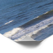 Atlantische Oceaan Poster (Hoek)