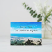 Atlantische Oceaan | Puerto Plata Briefkaart (Staand voorkant)