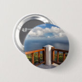 Atlantische Oceaan Ronde Button 5,7 Cm (Voorkant /achterkant)