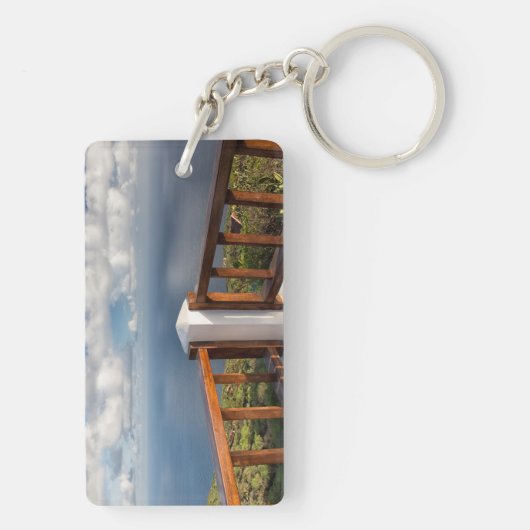 Atlantische Oceaan Sleutelhanger (achterkant)