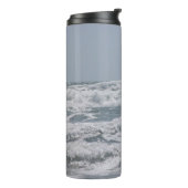 Atlantische Oceaan Thermal Tumbler Thermosbeker (Gedraaid links)