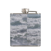 Atlantische oceaankolf heupfles (Achterkant)