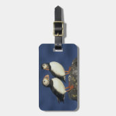 Atlantische papegaaiduiker bagagelabel (Voorkant verticaal)