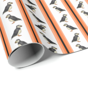 Atlantische papegaaiduiker  cadeaupapier
