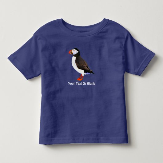 Atlantische papegaaiduiker kinder shirts (Voorkant)