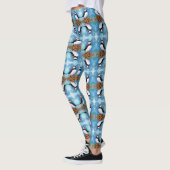 Atlantische papegaaiduiker Leggings (Links)