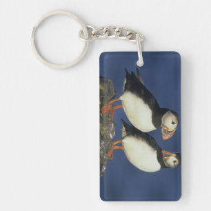 Atlantische papegaaiduiker sleutelhanger