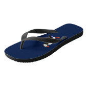 Atlantische Papegaaiduiker Teenslippers (Schuin)