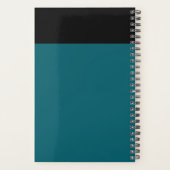 Atlantische papegaaiduiker Wildlife Ocean Blue Cus Planner (Achterkant)