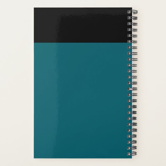 Atlantische papegaaiduiker Wildlife Ocean Blue Cus Planner (Achterkant)
