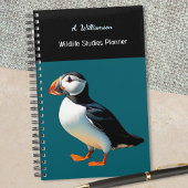 Atlantische papegaaiduiker Wildlife Ocean Blue Cus Planner