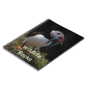Atlantische Papegaaiduikerschrift Notitieboek