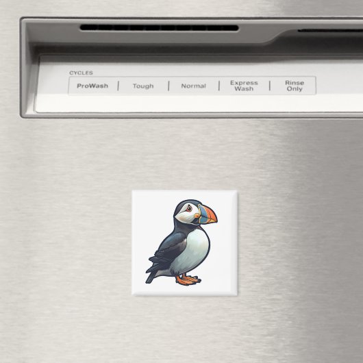 Atlantische puffin magneet (Insitu (Vaatwasser))