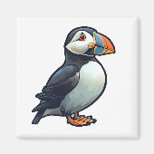 Atlantische puffin magneet (Voorkant)