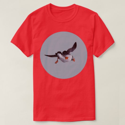 Atlantische puffin t-shirt (Design voorkant)