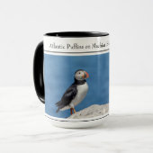 Atlantische Puffins Coffee-Mok Mok (Voorkant links)