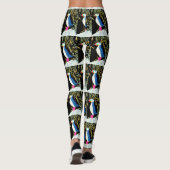 atlantische puffins leggings (Achterkant)