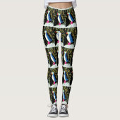 atlantische puffins leggings (Voorkant)