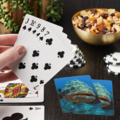 Atlantische Reuzenzeebaars Pokerkaarten (Insitu)