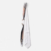 Atlantische Spaanse makreel Stropdas (Achterkant)