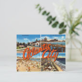  Atlantische stad Briefkaart (Staand voorkant)