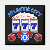 ATLANTISCHE STAD MAGNEET (Voorkant)