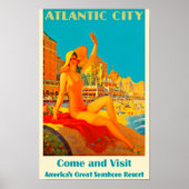  Atlantische stad Poster (Voorkant)