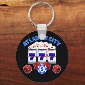 ATLANTISCHE STAD SLEUTELHANGER (Voorkant)