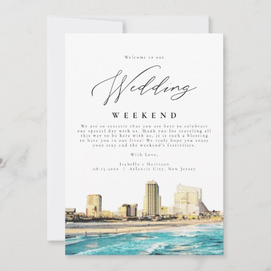 ATLANTISCHE STEDELIJKE WENSDUUR VAN HET BELANGENSC KAART (Voorkant)