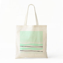 Atlantische Stripe canvas tas