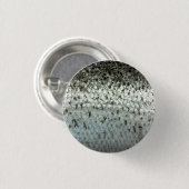 Atlantische zalm ronde button 3,2 cm (Voorkant /achterkant)