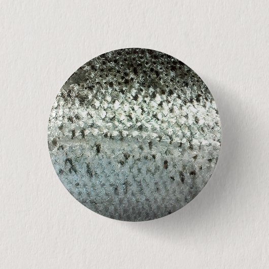 Atlantische zalm ronde button 3,2 cm (Voorkant)