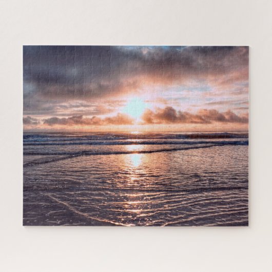 Atlantische Zonsondergangen Puzzle Legpuzzel (Horizontaal)