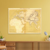Atlas 4 canvas afdruk (Insitu (Woonkamer))